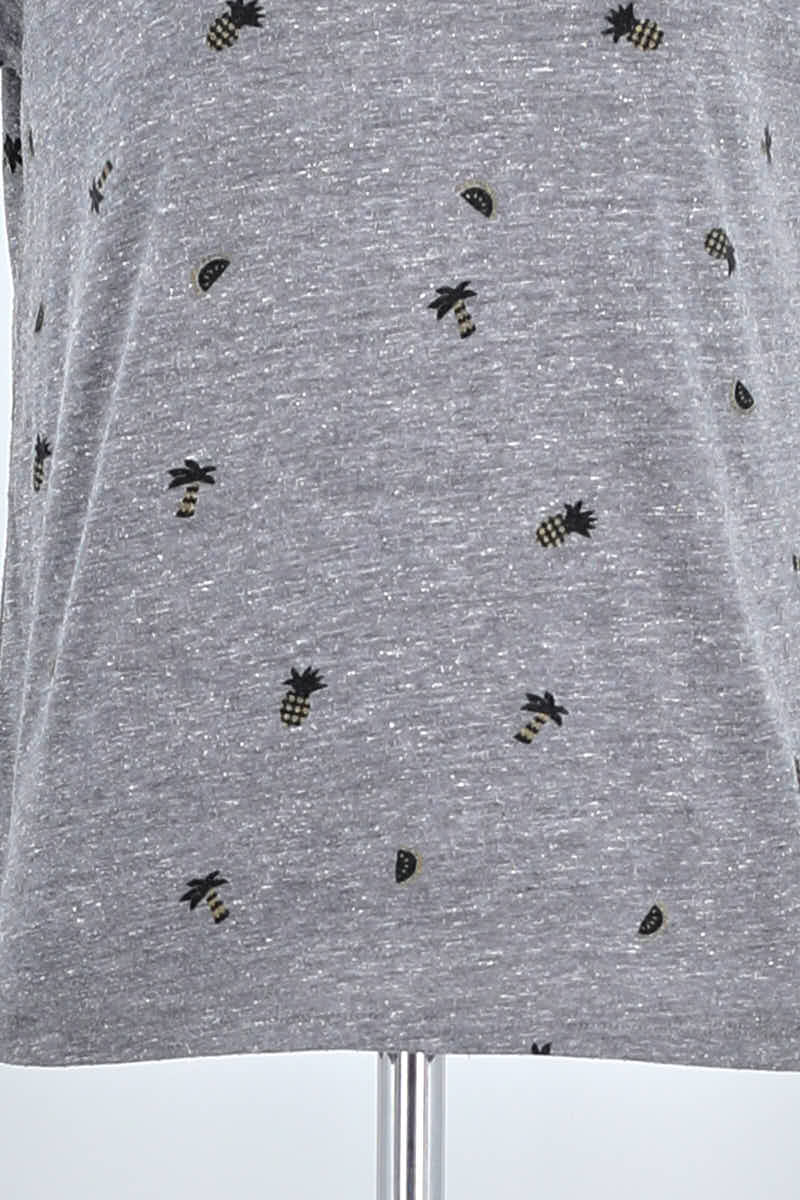 T-shirt Des Petits Hauts  Gris
