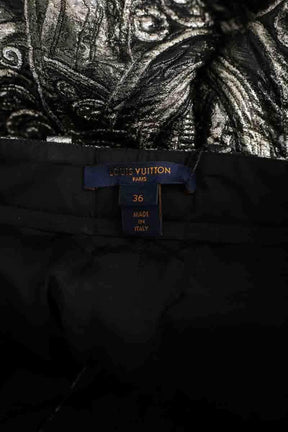 Pantalon droit Louis Vuitton  Argent