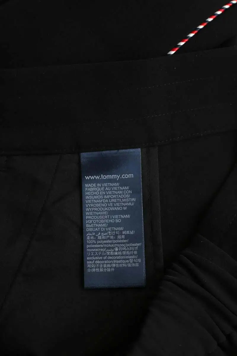 Pantalon droit Tommy Hilfiger  Noir