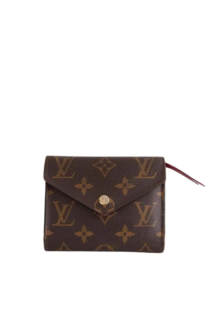 Portefeuille Louis Vuitton Marron en Cuir - Seconde Main