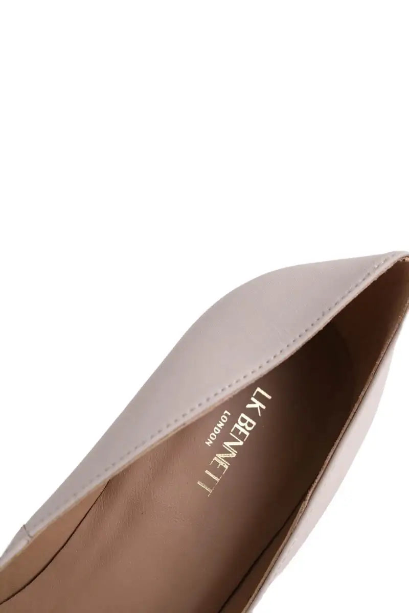 Talons LK Bennett Florena Beige en Cuir