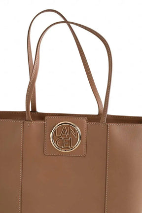 Cabas Lancel Marron en Cuir