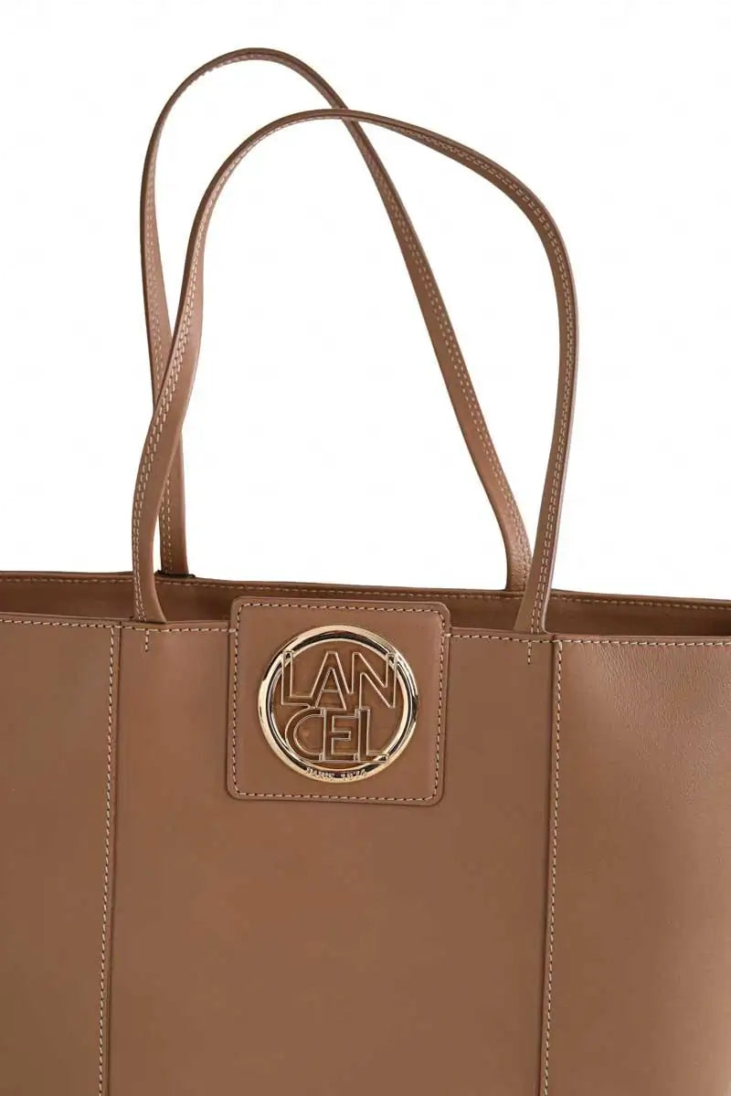 Cabas Lancel Marron en Cuir