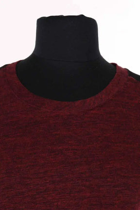 T-shirt Maje Bordeaux en Synthétique