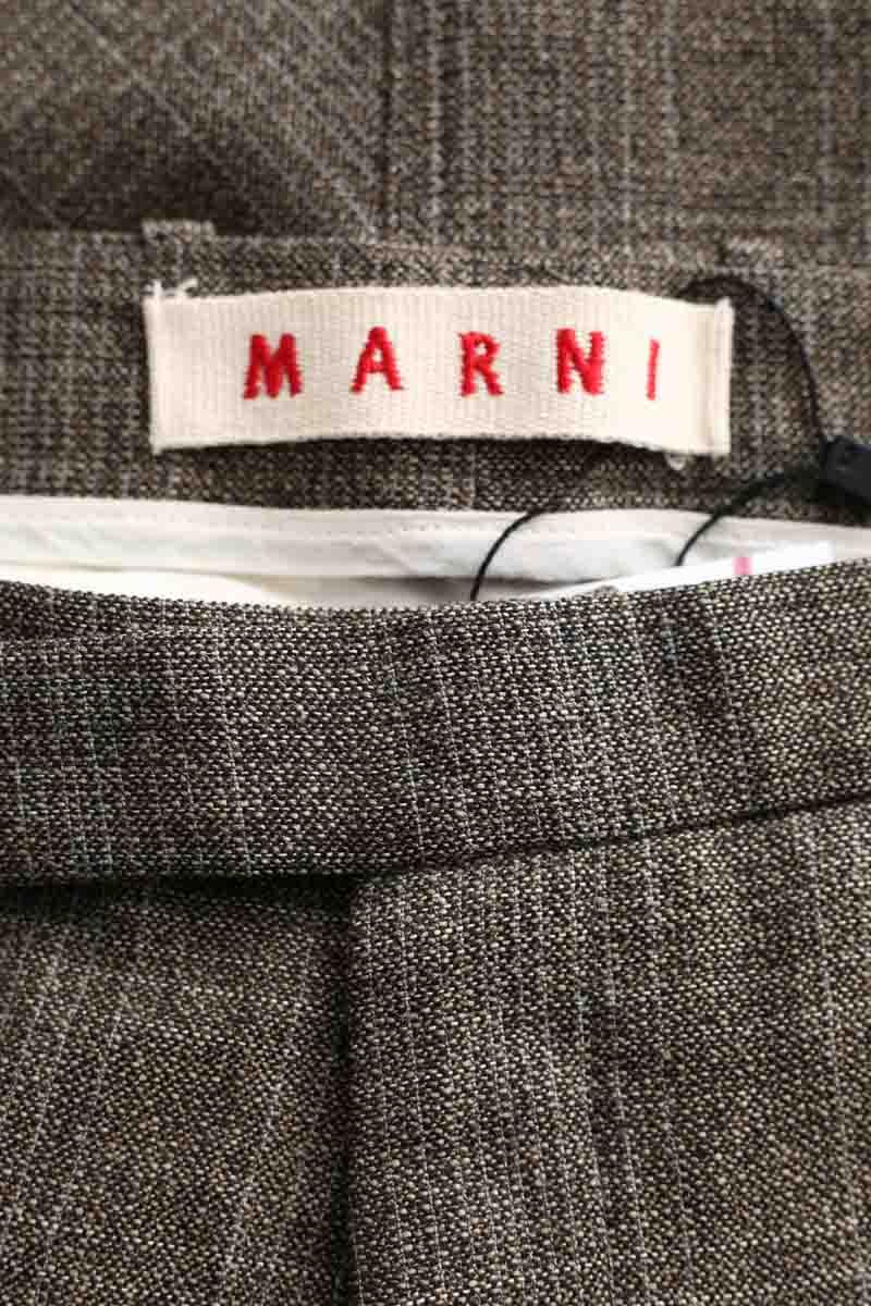 Droit Marni  Marron