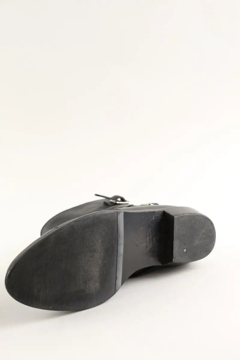Boots à boucles Giuseppe Zanotti  Noir