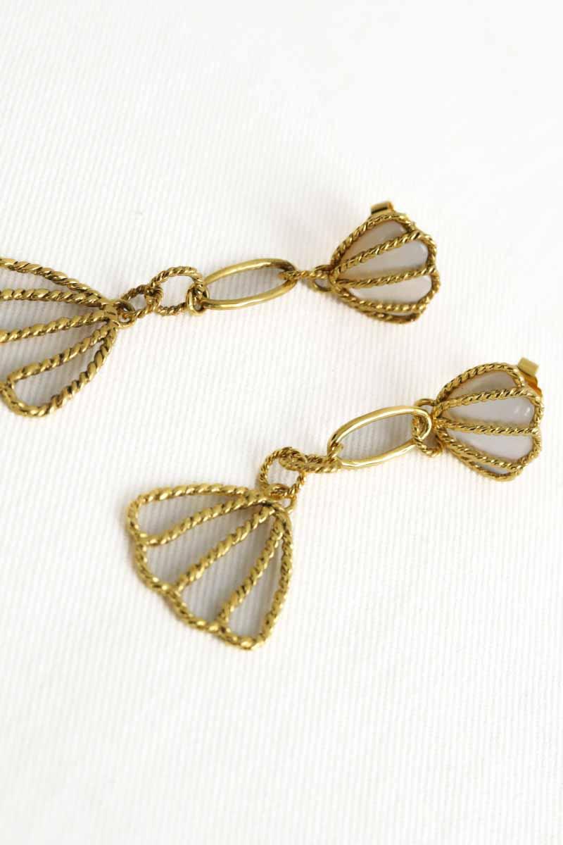 Boucles d'oreilles Aurélie Bidermann  Doré