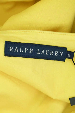 Robe Ralph Lauren Jaune en Coton