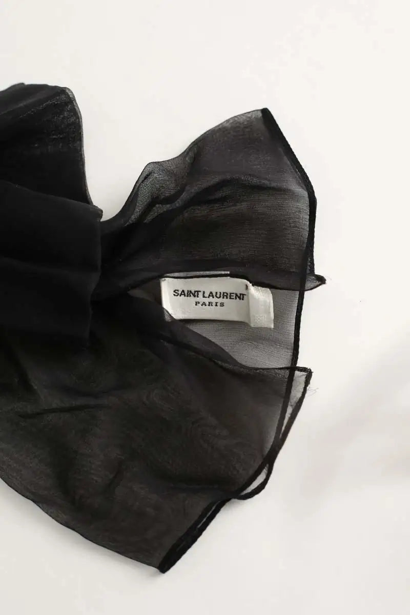 Collier Saint Laurent  Noir