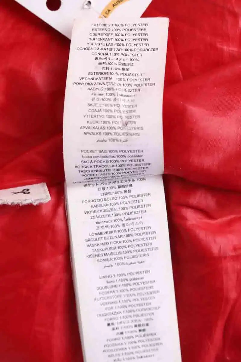 Manteau Michael Kors Rouge en Synthétique