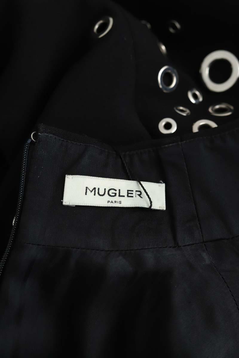 Mi-longueur Mugler  Noir