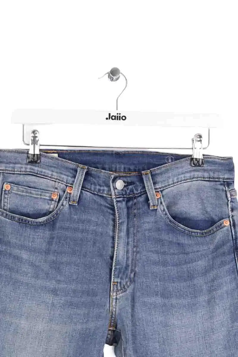 Jean droit Levi's Bleu en Coton