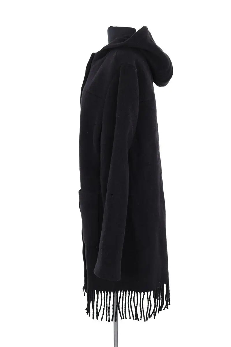 Manteau Claudie Pierlot Noir en Laine