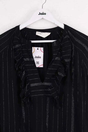 Blouse Leon & Harper Noir en Cachemire