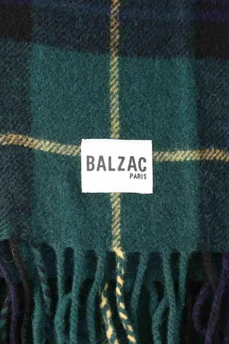 Écharpe Balzac Vert en Laine
