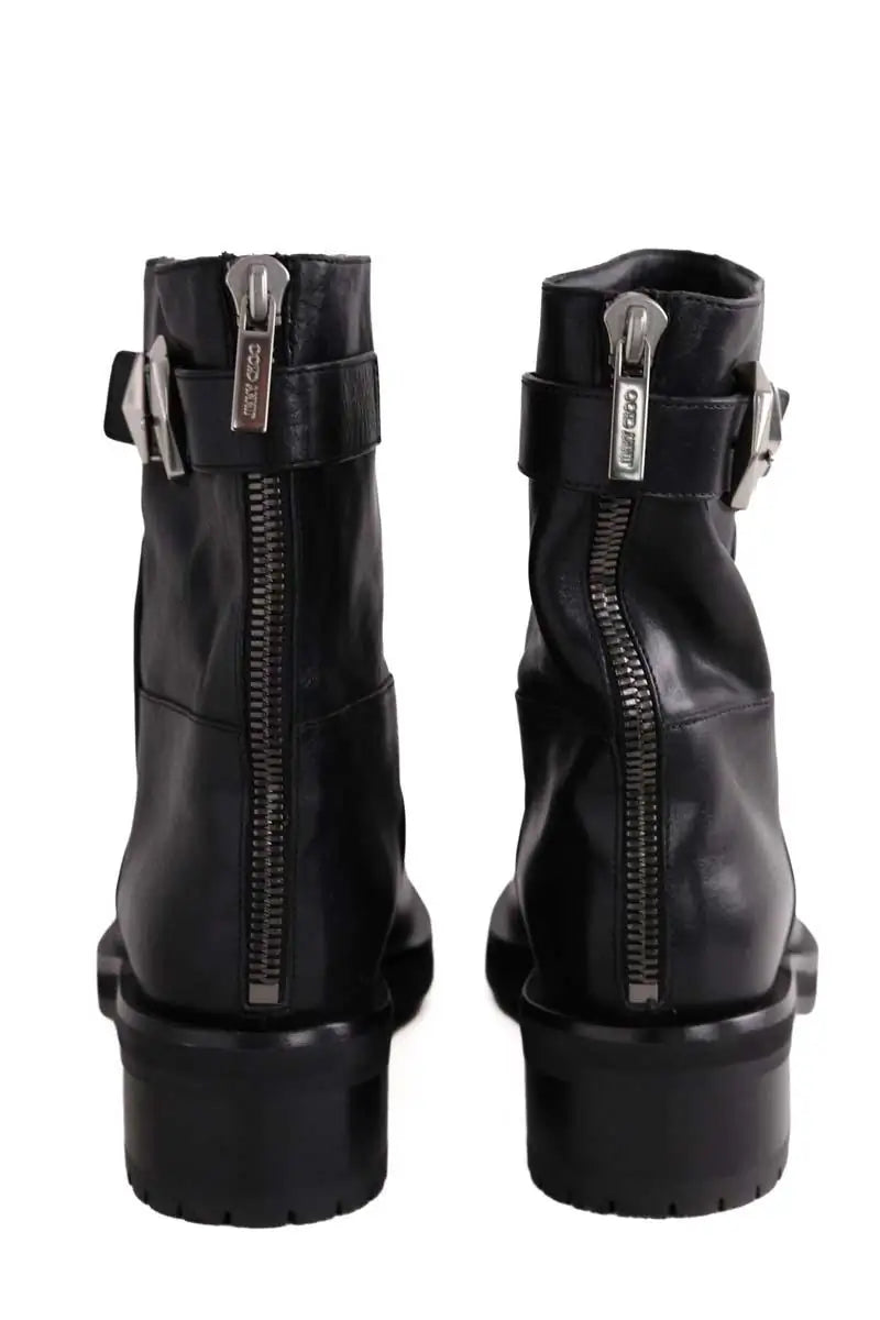 Bottes Jimmy Choo Noir en Cuir