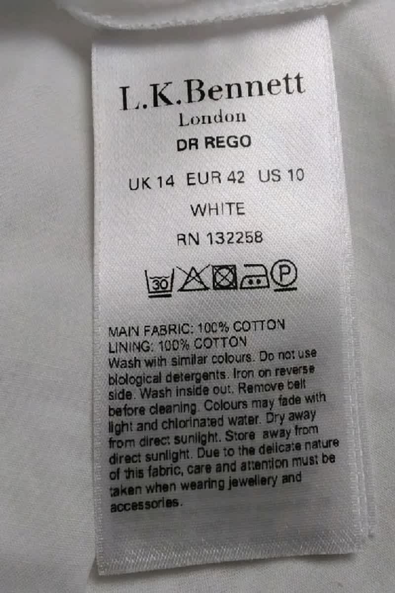 Maxi LK Bennett  Blanc
