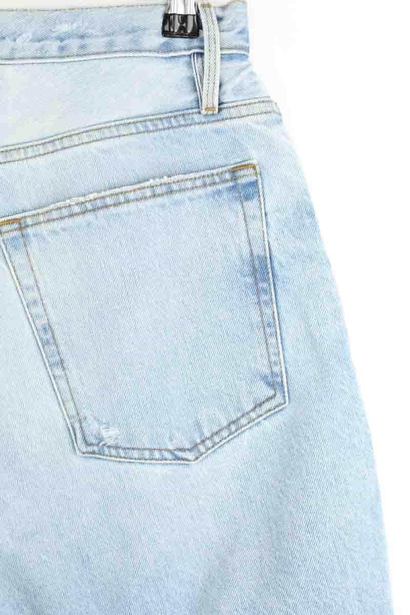 Bermuda Frame Bleu en Coton