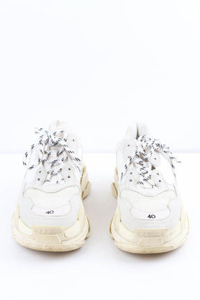 Baskets Triple S Balenciaga  Blanc