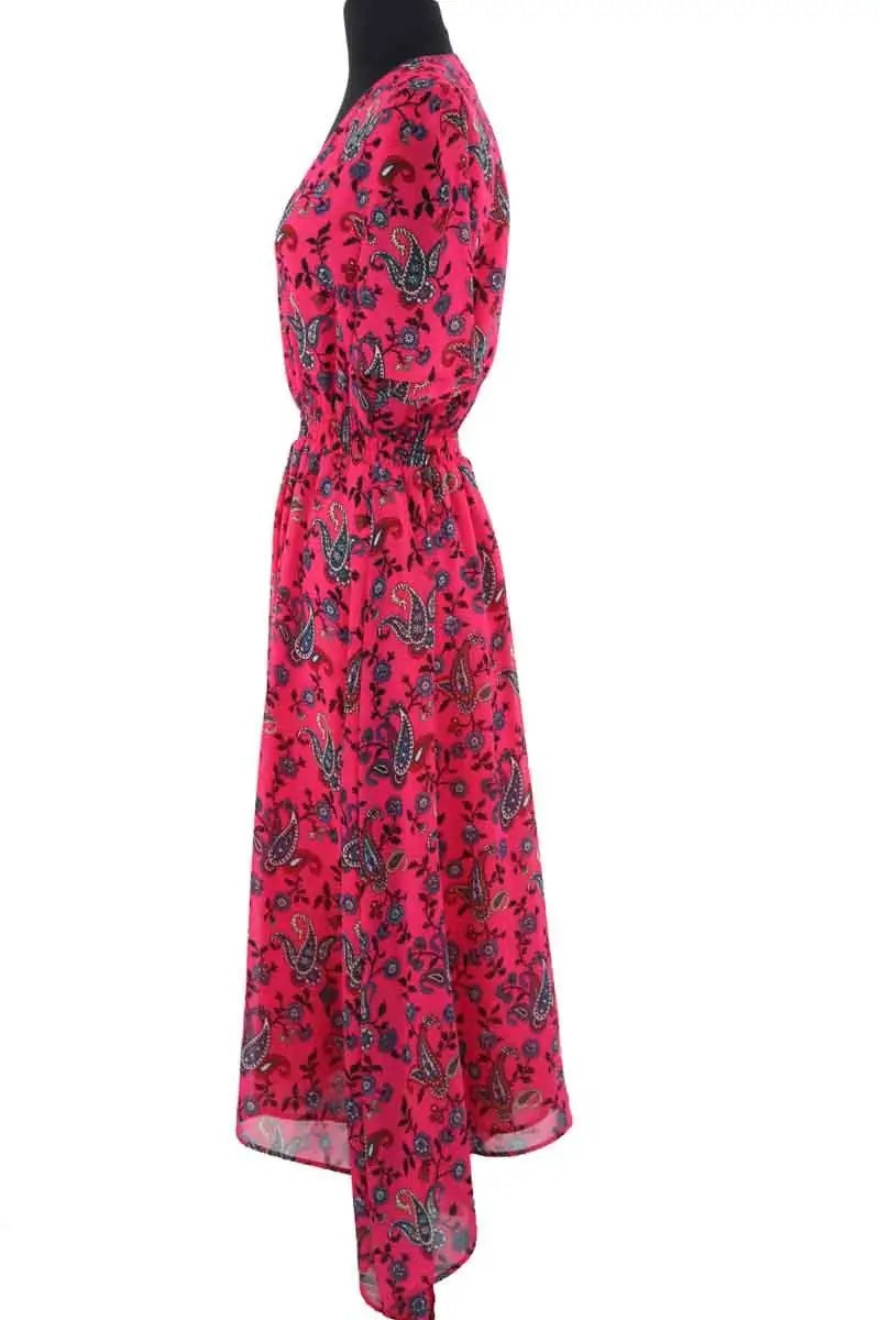 Robe Claudie Pierlot Rose en Coton