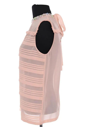 Blouse Miu Miu Rose en Soie