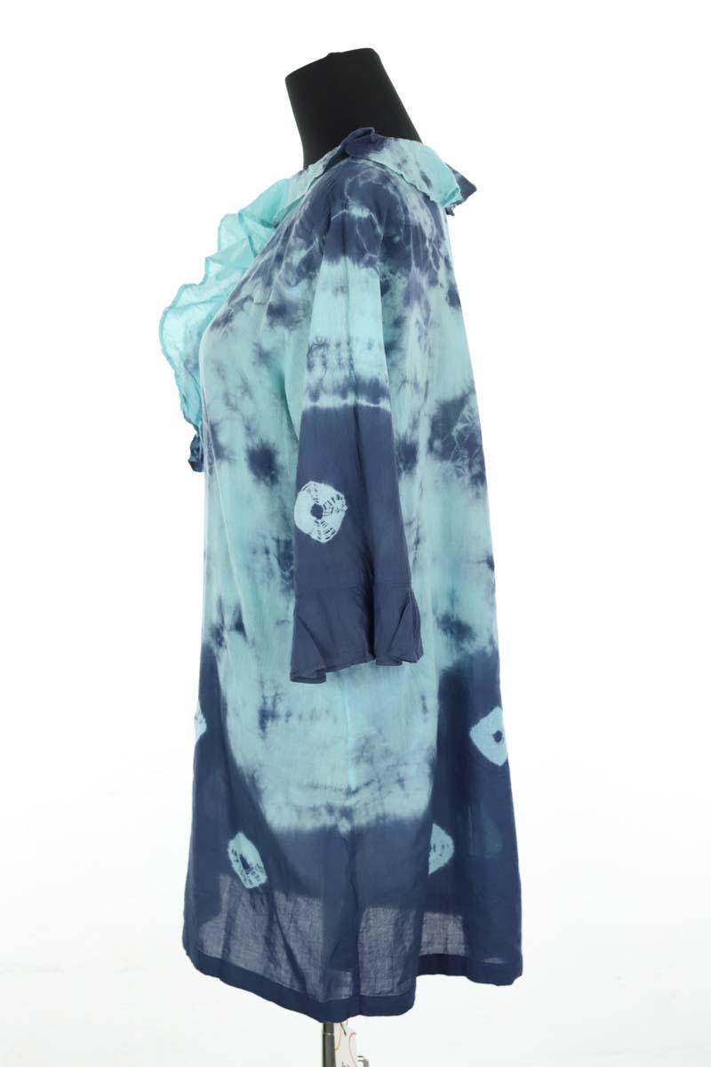 Mini Antik Batik  Bleu
