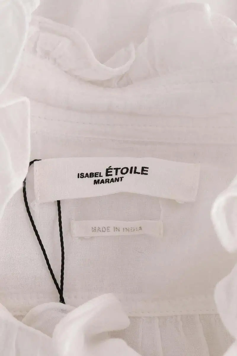 Chemise Isabel Marant Étoile Blanc en Coton