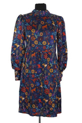 Robe Soi Bleu en Synthétique, taille XS - Seconde Main