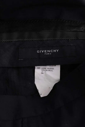 Pantalon droit Givenchy Marine en Laine