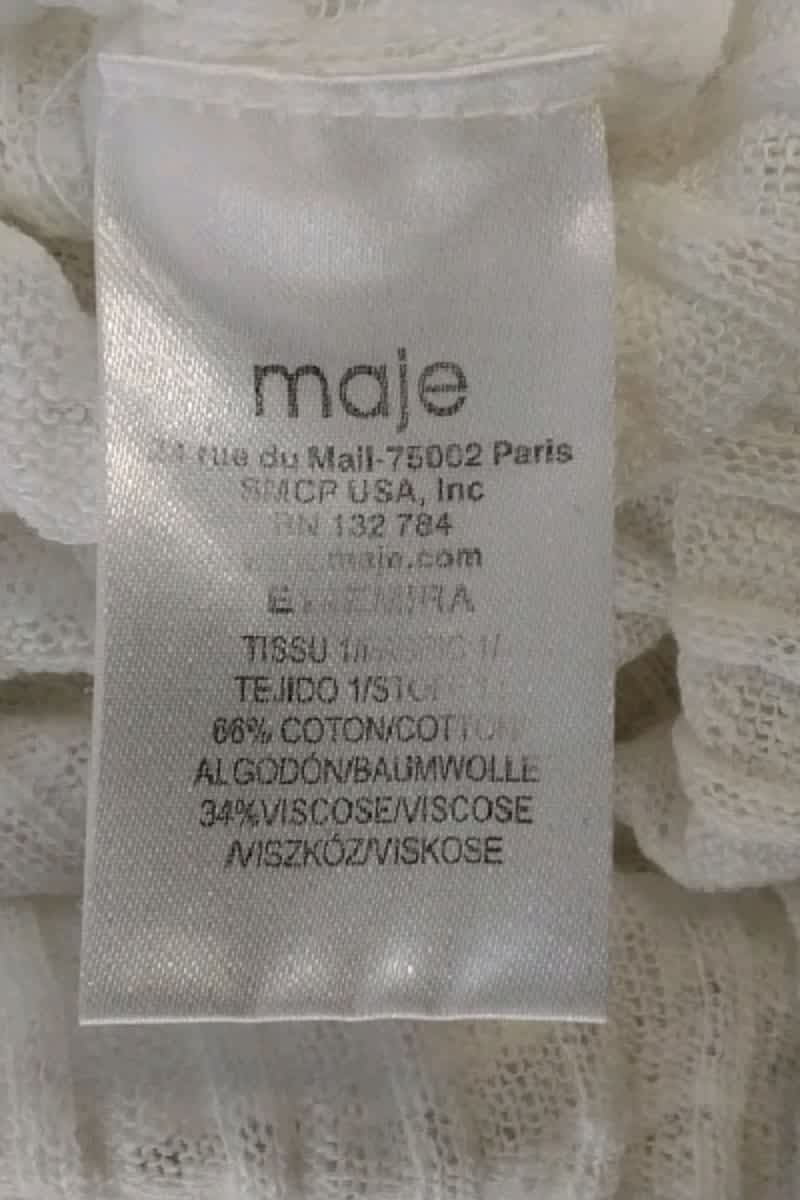Pull Maje  Blanc