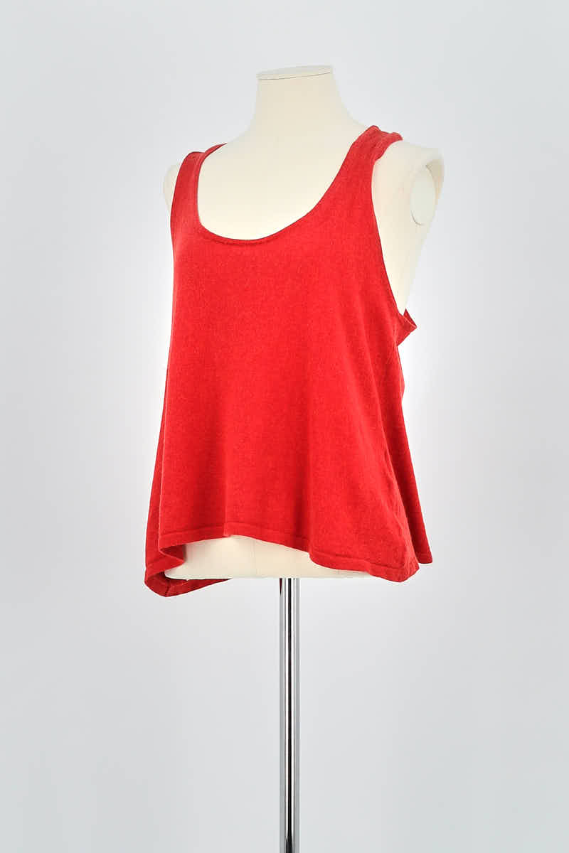 Tops sans manche Bash  Rouge
