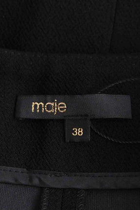 Jupe Maje Noir en Synthétique