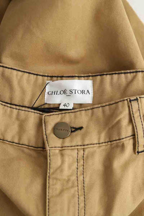 Droit Chloé Stora  Beige