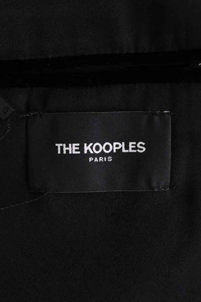 Blazer The Kooples Noir en Velours
