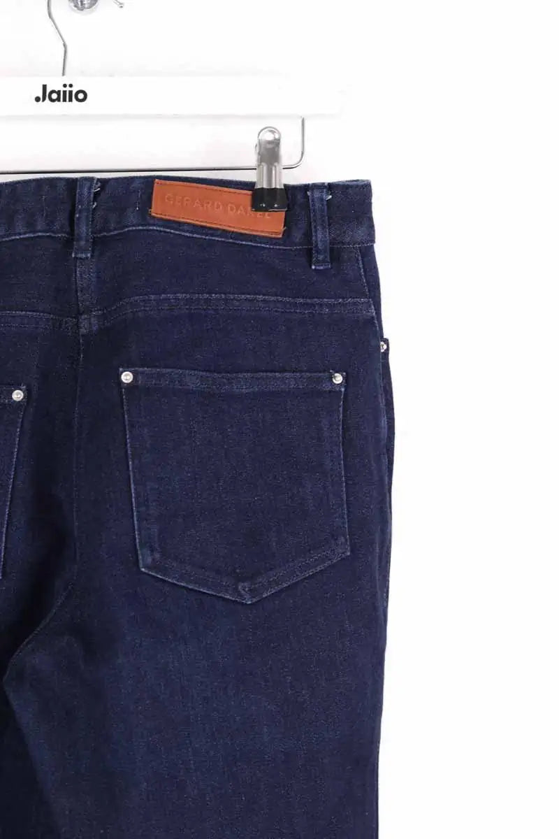 Jean droit Gerard Darel Bleu en Coton
