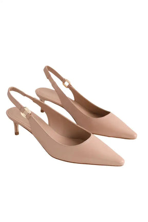 Talons LK Bennett Lettie Beige en Cuir