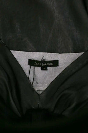 Robe Tara Jarmon Noir en Soie