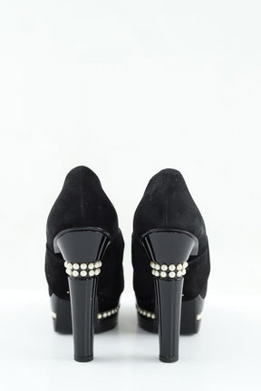 Talons Chanel  Noir