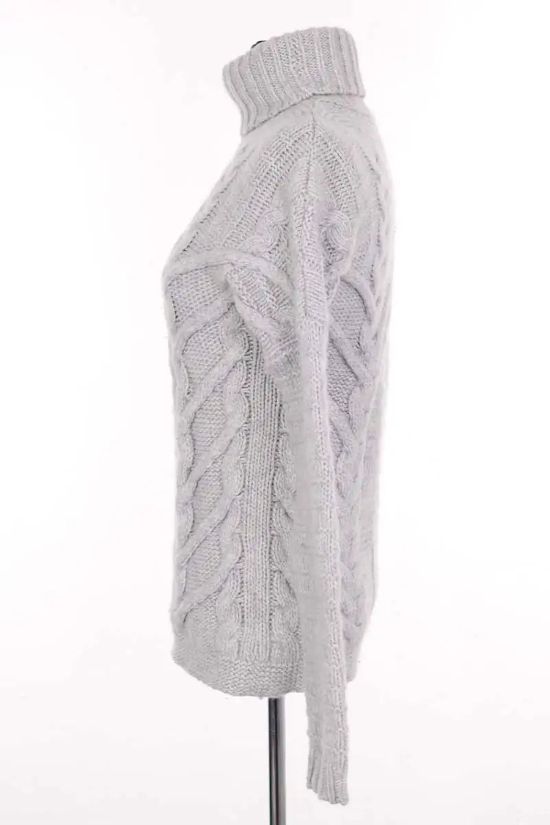 Pull Eric Bompard Gris en Cachemire