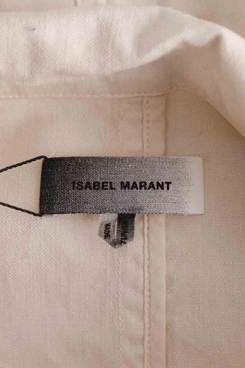 Chemise Isabel Marant Beige en Coton
