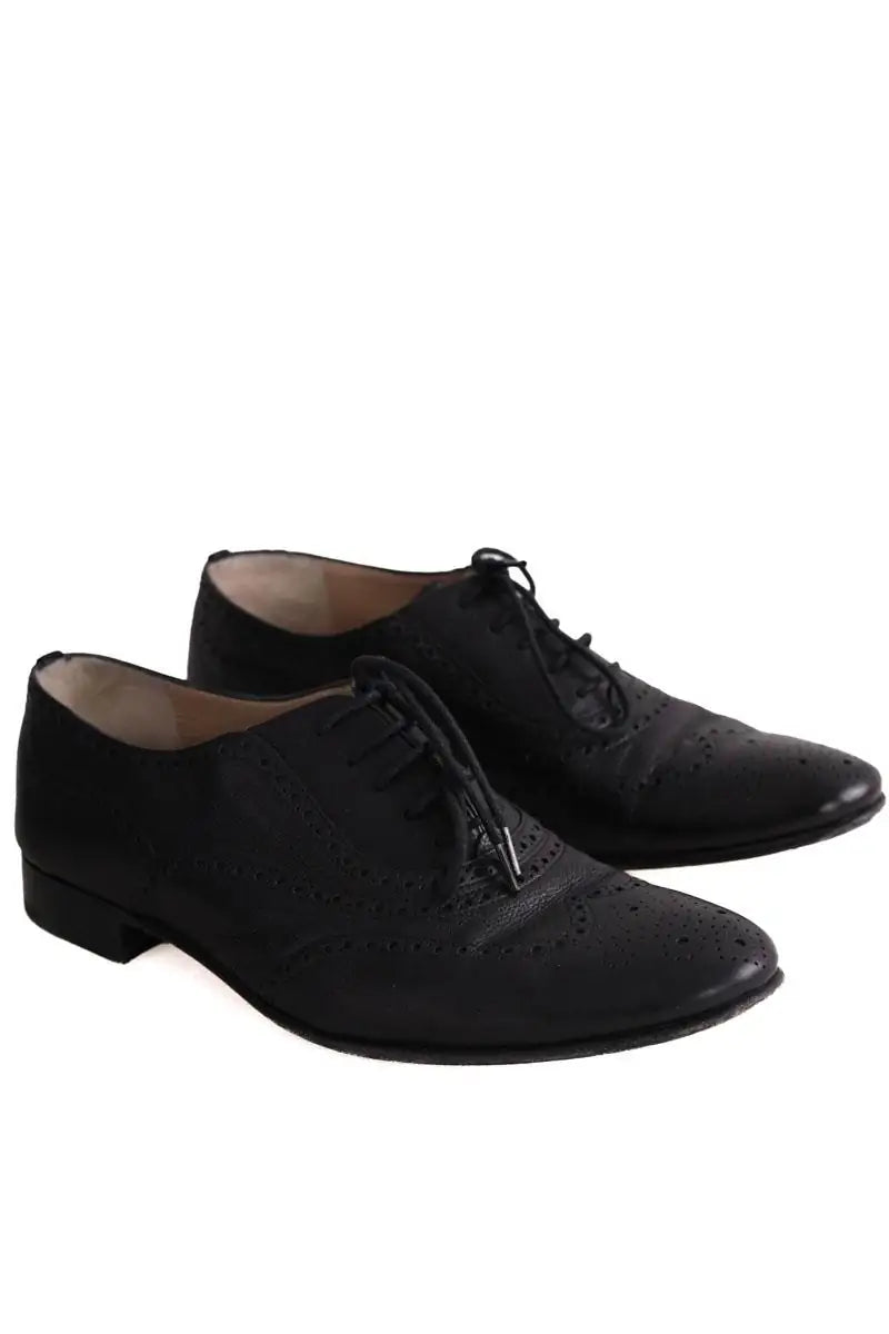 Chaussures à lacets Fratelli Rossetti Noir en Cuir