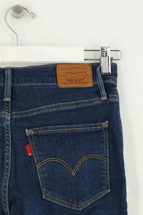 Jean skinny Levi's 720 High rise super skinny Bleu en Coton