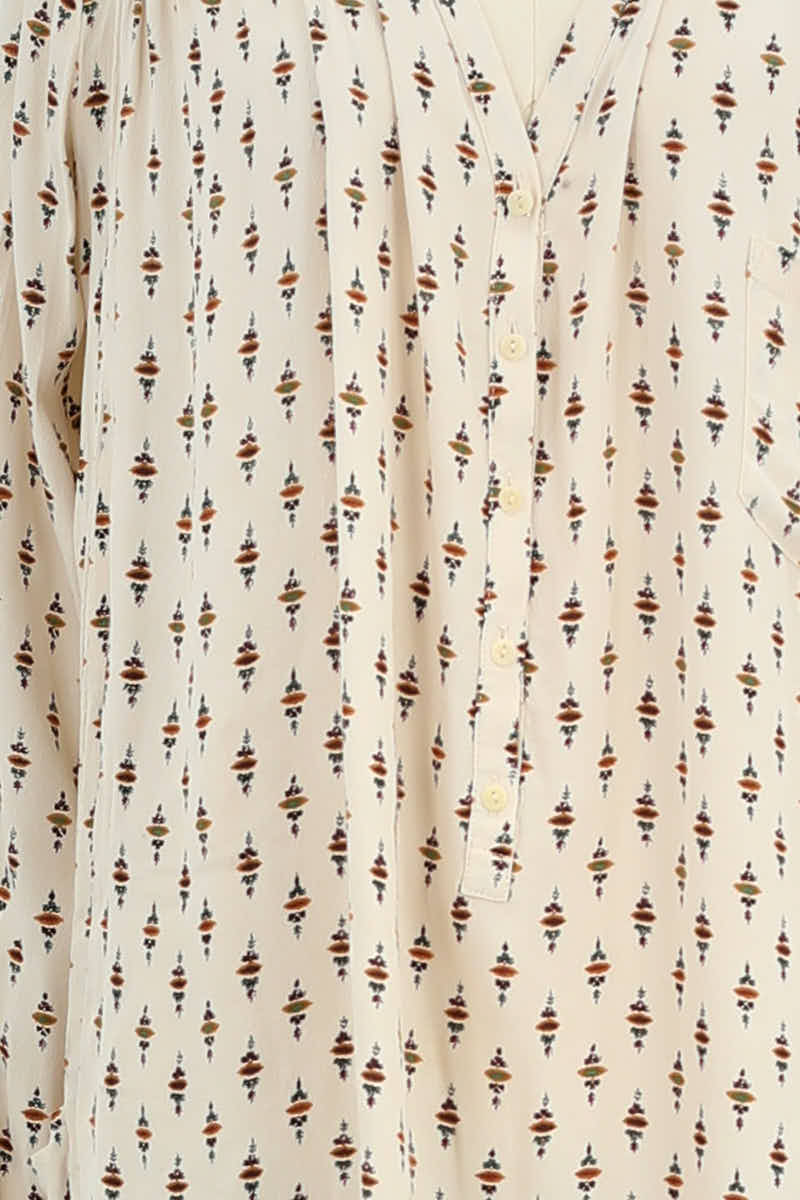 Mi-longueur Bash  Beige