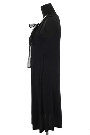 Robe Marella Noir en Synthétique