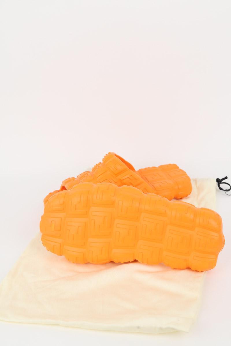 Tongs Fendi  Orange