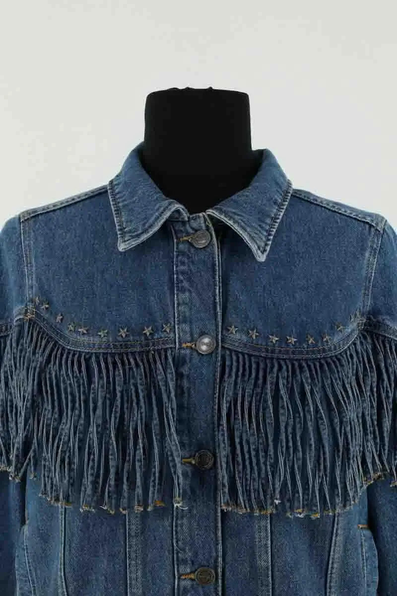 Veste Balzac Bleu en Coton