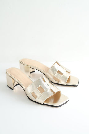 Mules Free Lance  Doré