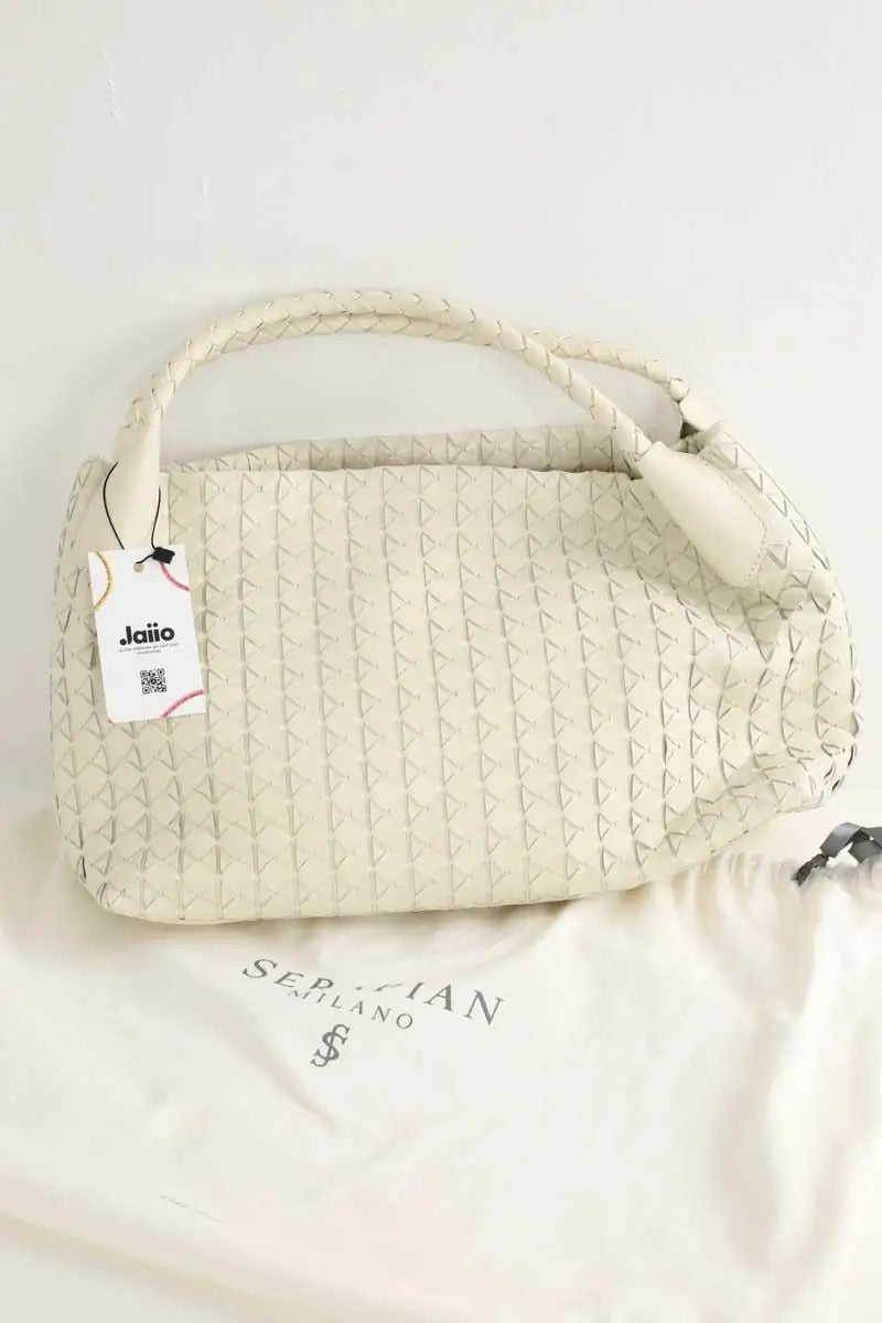Cabas Serapian  Blanc