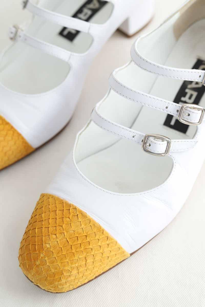 Talons Carel  Blanc