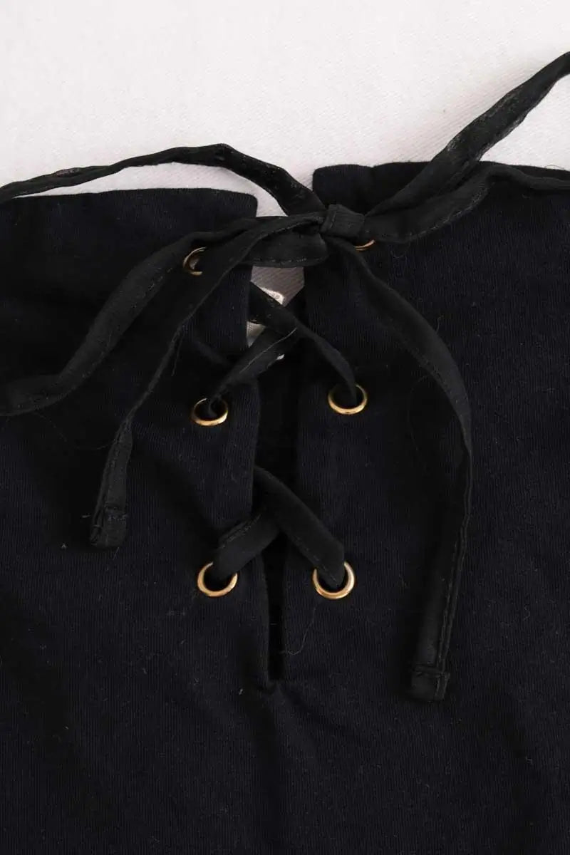 Body Wild Noir en Coton